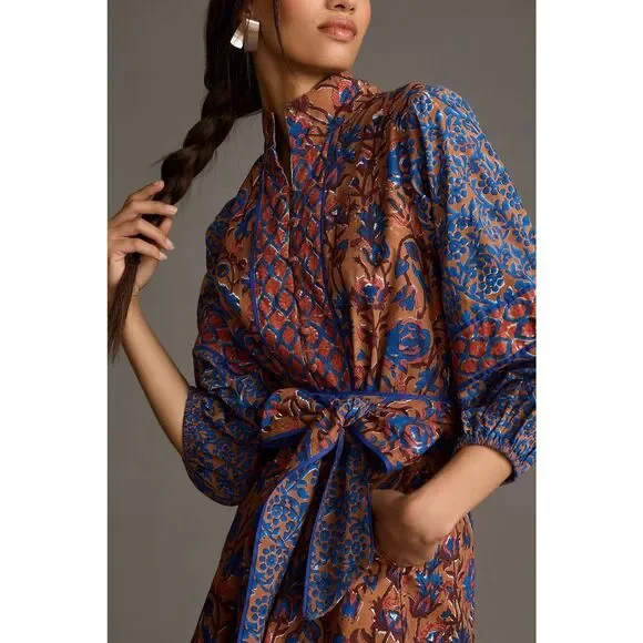 Anthropologie Sue Sartor Flounce Shorty Dress $359 - Picture 3 of 8